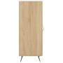 Credenza Rovere Sonoma 34,5x34x90 cm in Legno Multistrato