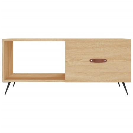 Tavolino da Salotto Rovere Sonoma 90x50x40 cm Legno Multistrato