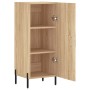 Credenza Rovere Sonoma 34,5x34x90 cm in Legno Multistrato