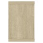 Mensole Parete a Cubo 6pz Rovere Sonoma 60x15x23 cm Multistrato