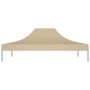 Tetto per Tendone per Feste 4,5x3 m Beige 270 g/m²