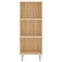 Credenza Rovere Sonoma 34,5x32,5x90 cm in Legno Multistrato