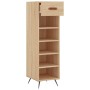 Scarpiera Rovere Sonoma 30x35x105 cm in Legno Multistrato