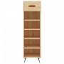 Scarpiera Rovere Sonoma 30x35x105 cm in Legno Multistrato