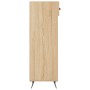 Scarpiera Rovere Sonoma 30x35x105 cm in Legno Multistrato