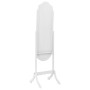 Specchio Autoportante Bianco 45,5x47,5x160 cm Legno Multistrato
