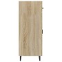 Credenza Rovere Sonoma 69,5x34x90 cm in Legno Multistrato