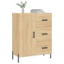 Credenza Rovere Sonoma 69,5x34x90 cm in Legno Multistrato