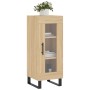 Credenza Rovere Sonoma 34,5x34x90 cm in Legno Multistrato