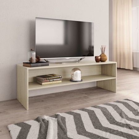 Mobile Porta TV Rovere Sonoma 120x40x40 cm in Legno Multistrato