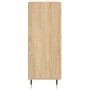 Credenza Rovere Sonoma 69,5x34x90 cm in Legno Multistrato