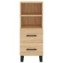 Credenza Rovere Sonoma 34,5x34x90 cm in Legno Multistrato