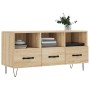 Mobile Porta TV Rovere Sonoma 102x36x50 cm in Legno Multistrato