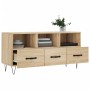 Mobile Porta TV Rovere Sonoma 102x36x50 cm in Legno Multistrato