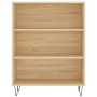 Libreria Rovere Sonoma 69,5x32,5x90 cm in Legno Multistrato