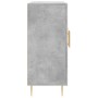 Credenza Grigio Cemento 90x34x80 cm in Legno Multistrato