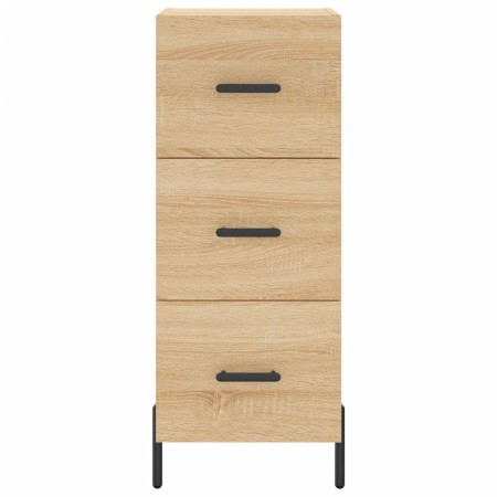 Credenza Rovere Sonoma 34,5x34x90 cm in Legno Multistrato