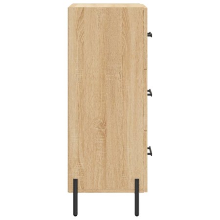 Credenza Rovere Sonoma 34,5x34x90 cm in Legno Multistrato