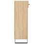 Scarpiera Rovere Sonoma 60x35x105 cm in Legno Multistrato