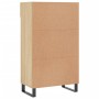 Scarpiera Rovere Sonoma 60x35x105 cm in Legno Multistrato