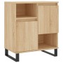 Credenza Rovere Sonoma 60x35x70 cm in Legno Multistrato