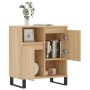 Credenza Rovere Sonoma 60x35x70 cm in Legno Multistrato