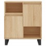 Credenza Rovere Sonoma 60x35x70 cm in Legno Multistrato