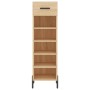 Scarpiera Rovere Sonoma 30x35x105 cm in Legno Multistrato