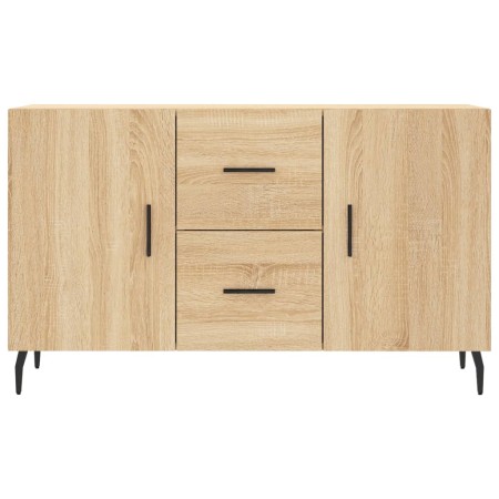 Credenza Rovere Sonoma 100x36x60 cm in Legno Multistrato