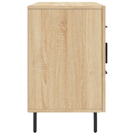 Credenza Rovere Sonoma 100x36x60 cm in Legno Multistrato