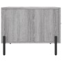 Tavolini Salotto 2pz Grigio Sonoma 50x50x40cm Legno Multistrato