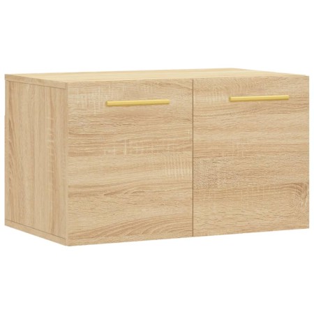 Mobile a Parete Rovere Sonoma 60x36,5x35 cm Legno Multistrato