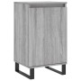 Credenze 2 pz Grigio Sonoma 40x35x70 cm in Legno Multistrato