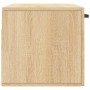 Mobile a Parete Rovere Sonoma 80x36,5x35 cm Legno Multistrato