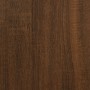 Scrivania Rovere Marrone 100x50x76 cm in Legno Multistrato