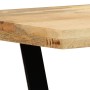 Panca 110 cm in Legno Massello di Mango