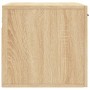 Mobile a Parete Rovere Sonoma 60x36,5x35 cm Legno Multistrato