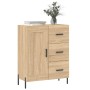 Credenza Rovere Sonoma 69,5x34x90 cm in Legno Multistrato