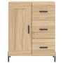 Credenza Rovere Sonoma 69,5x34x90 cm in Legno Multistrato