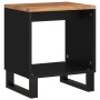 Tavolino da Soggiorno 40x31x46 cm Massello Acacia e Multistrato