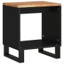 Tavolino da Soggiorno 40x31x46 cm Massello Acacia e Multistrato