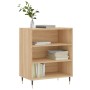 Credenza Rovere Sonoma 57x35x70 cm in Legno Multistrato