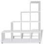 Libreria / Scaffale Espositore a Scala 142 cm Bianco