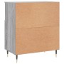 Credenza Grigio Sonoma 60x35x70 cm in Legno Multistrato