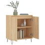 Credenza Rovere Sonoma 60x35x70 cm in Legno Multistrato