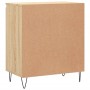 Credenza Rovere Sonoma 60x35x70 cm in Legno Multistrato