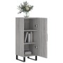 Credenza Grigio Sonoma 34,5x34x90 cm in Legno Multistrato