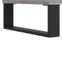 Credenza Grigio Sonoma 34,5x34x90 cm in Legno Multistrato