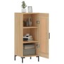 Credenza Rovere Sonoma 34,5x34x90 cm in Legno Multistrato