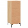 Credenza Rovere Sonoma 34,5x34x90 cm in Legno Multistrato